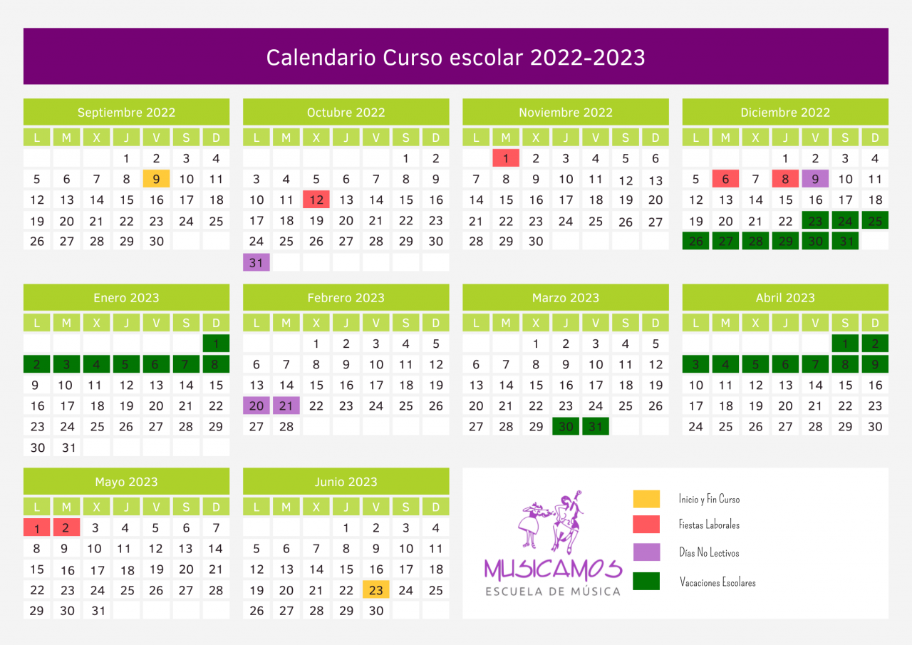 Calendario Escolar 22-23